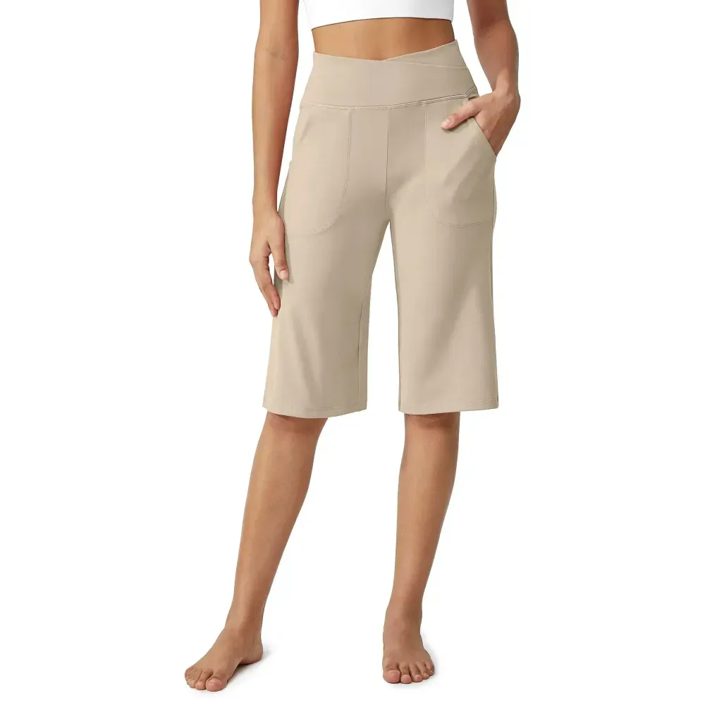 Loose High-Waist Casual Cropped Yoga Pants(New Arrivals)