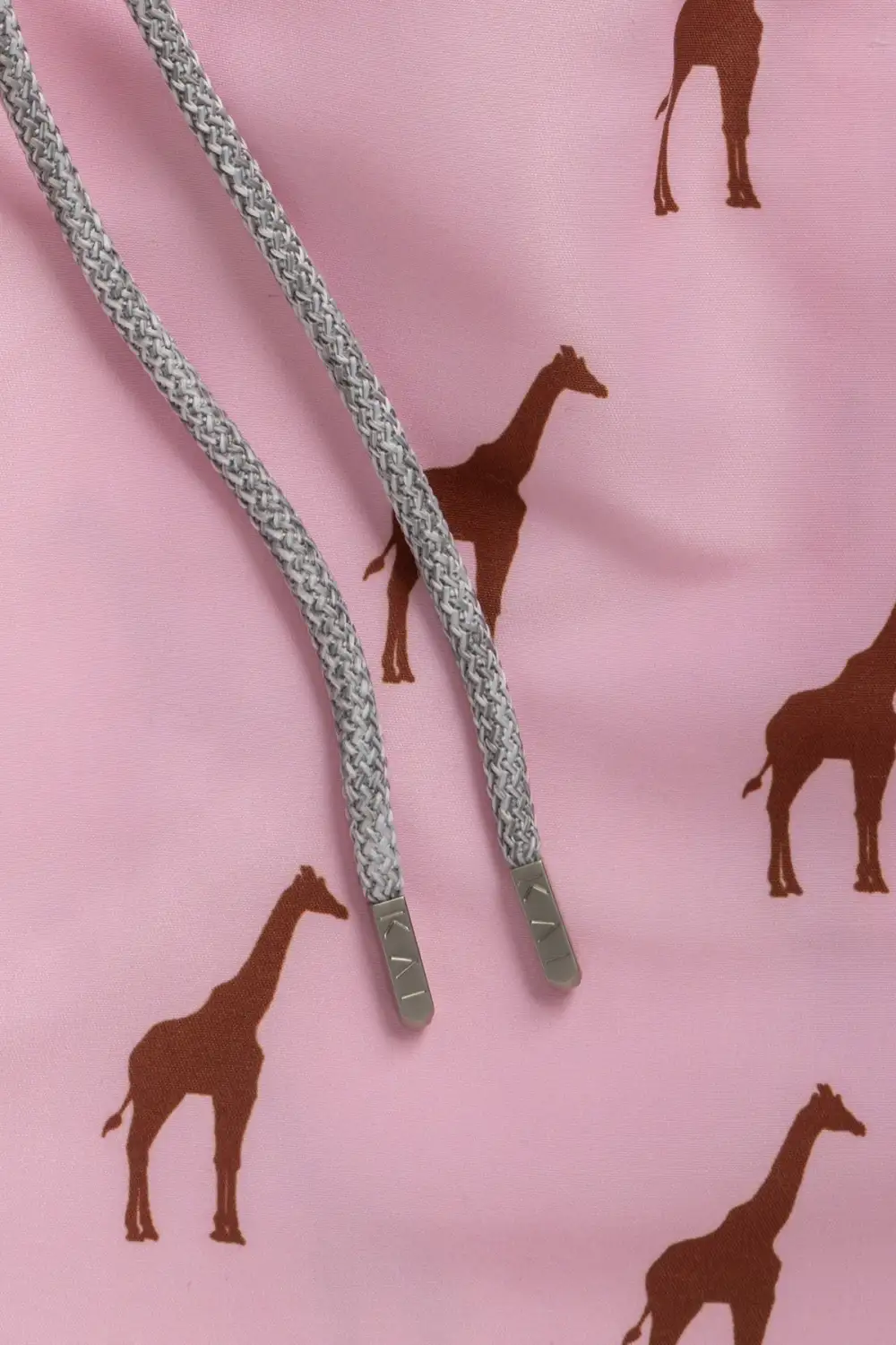 Pink Giraffes Swim Shorts