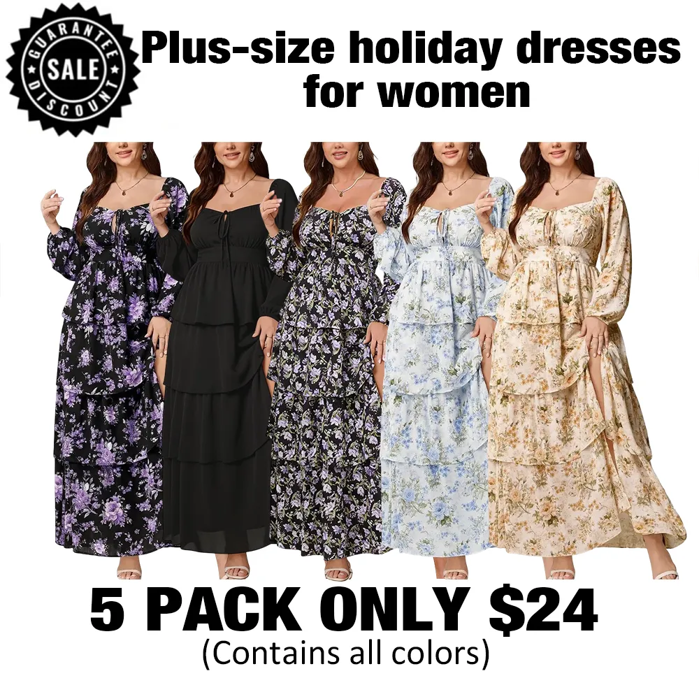 Plus-Size Holiday Dresses For Women