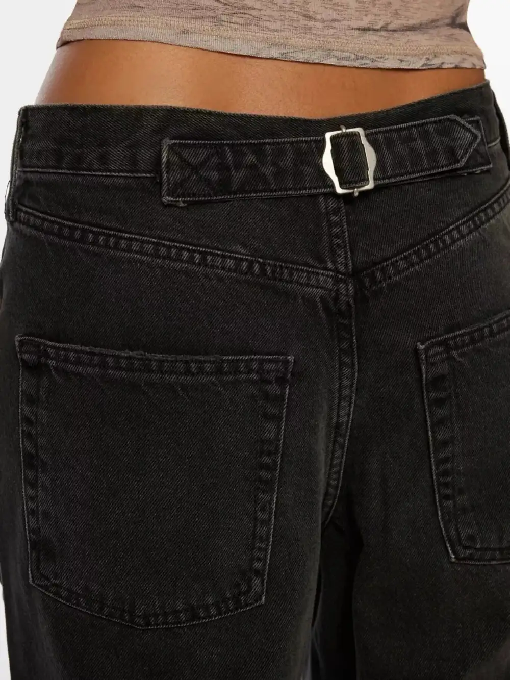 Modern Woven Denim Jeans