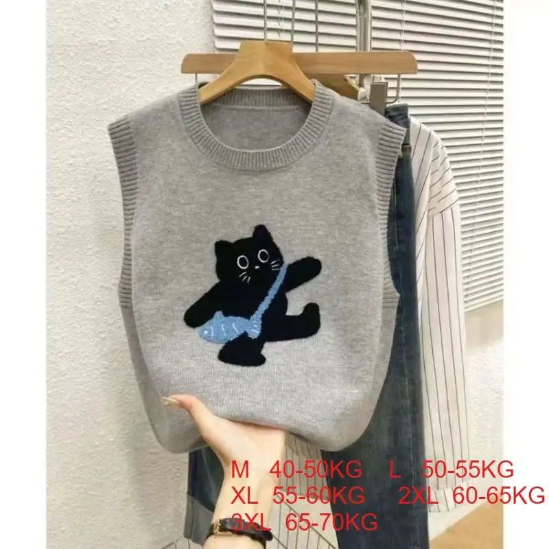 Cute Aesthetic Cat Knit