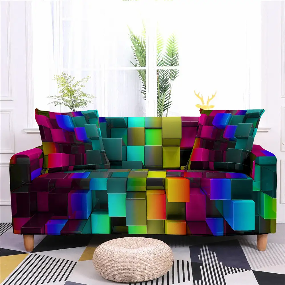 3D Print Sofa Cover ( Hot Sale+ Buy 2 Free Shipping)