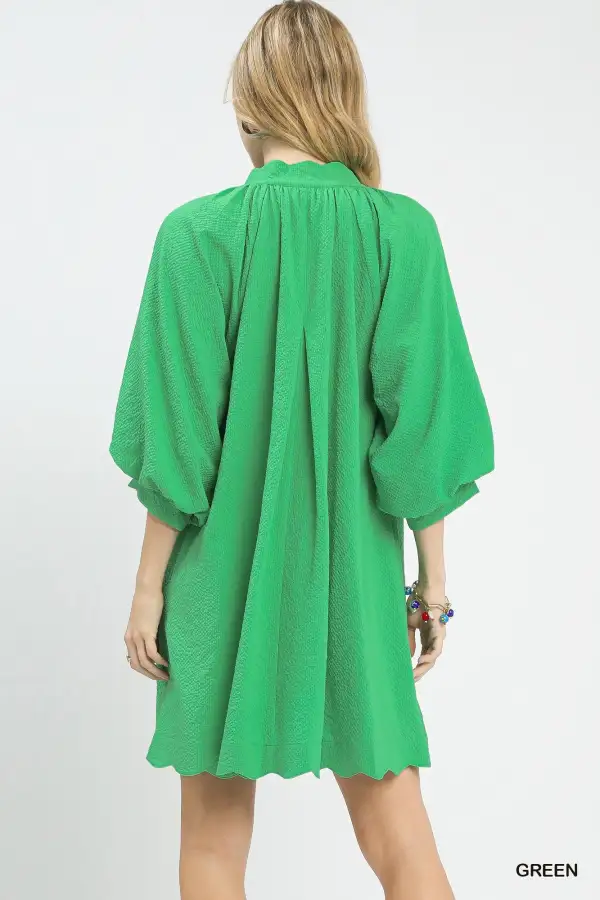 Pocketed Mini Dress