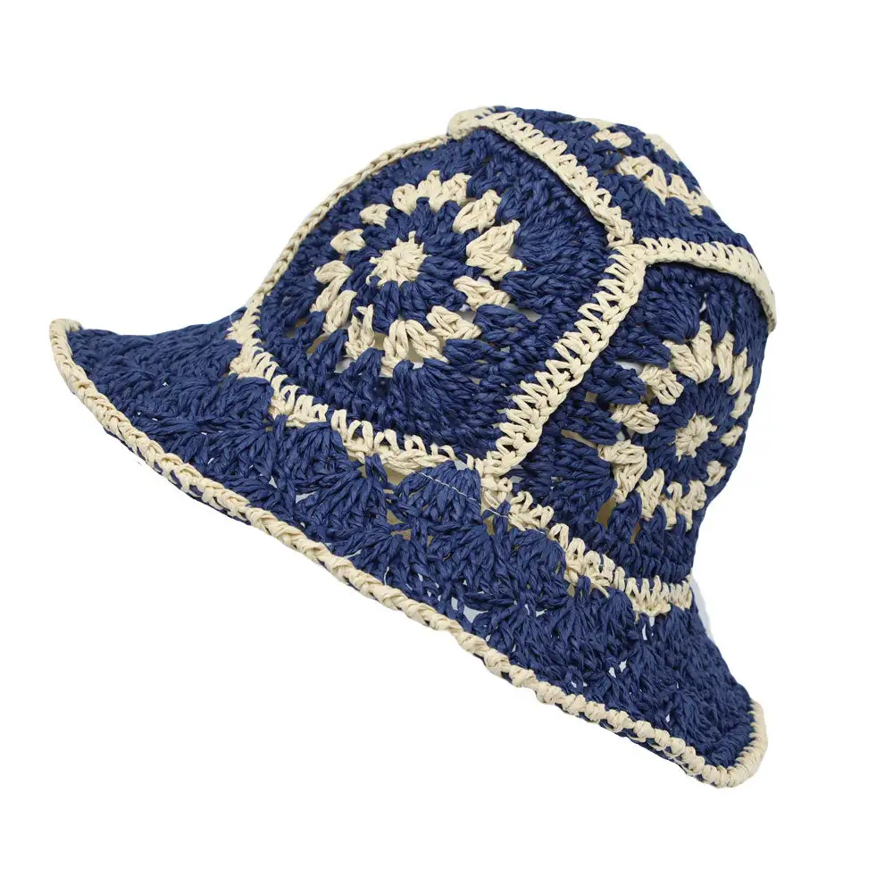 Straw Floral Sun Hat