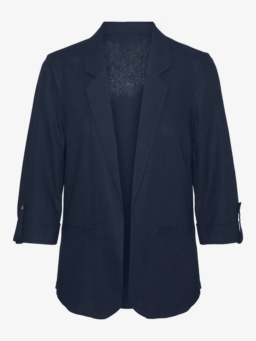 Plain Colored Soft Feel Blazer