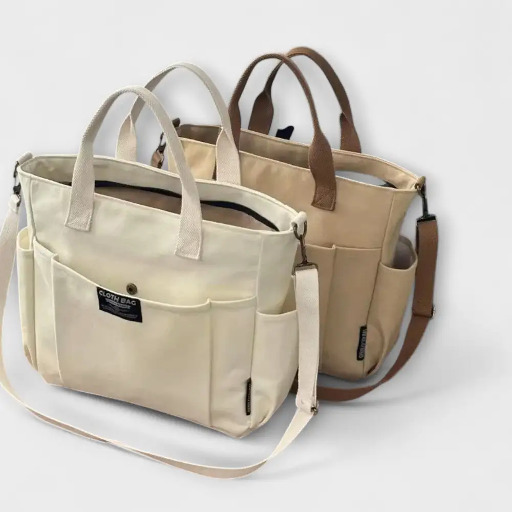 Minimal Canvas Tote Bag