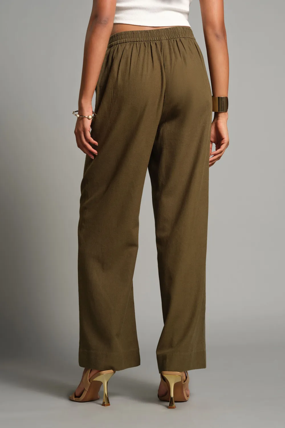Daily High Waist Flair Pants