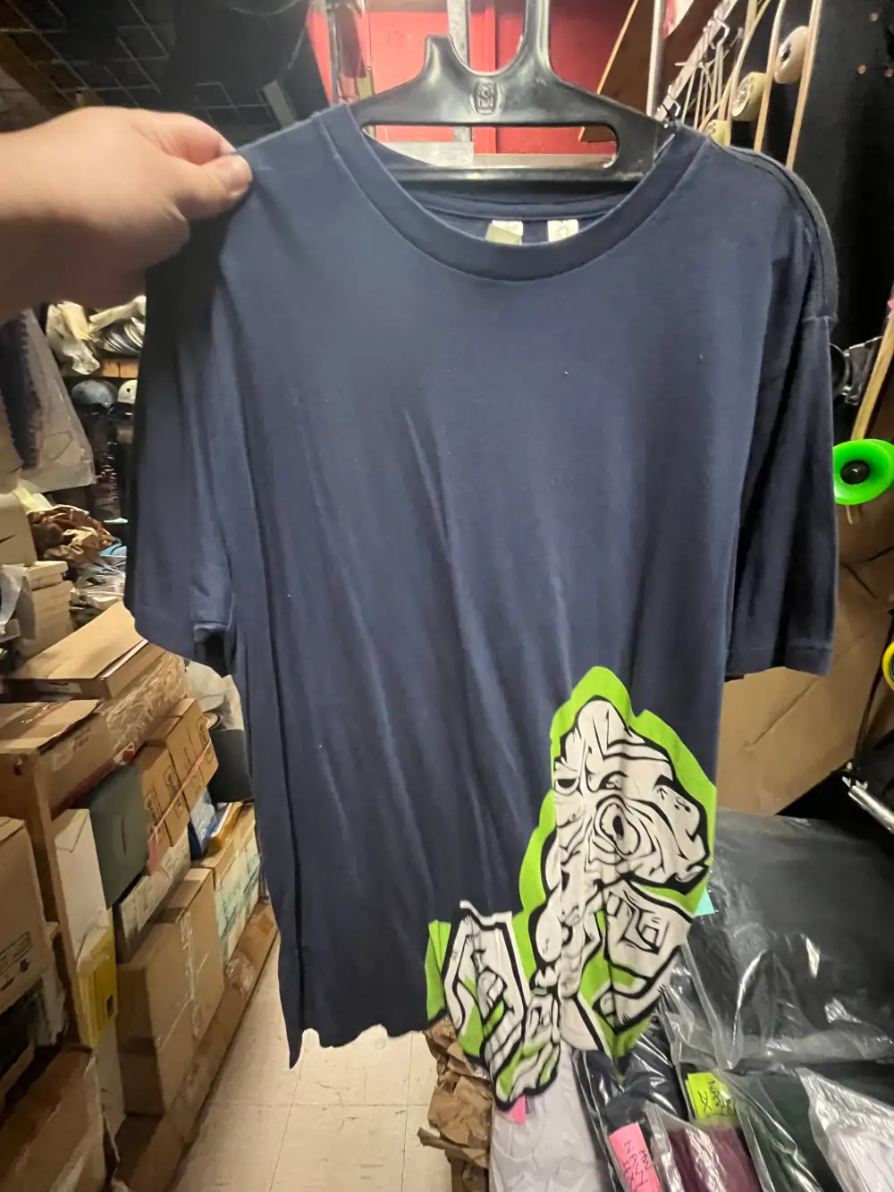 Vintage Monster Graphic T-Shirt