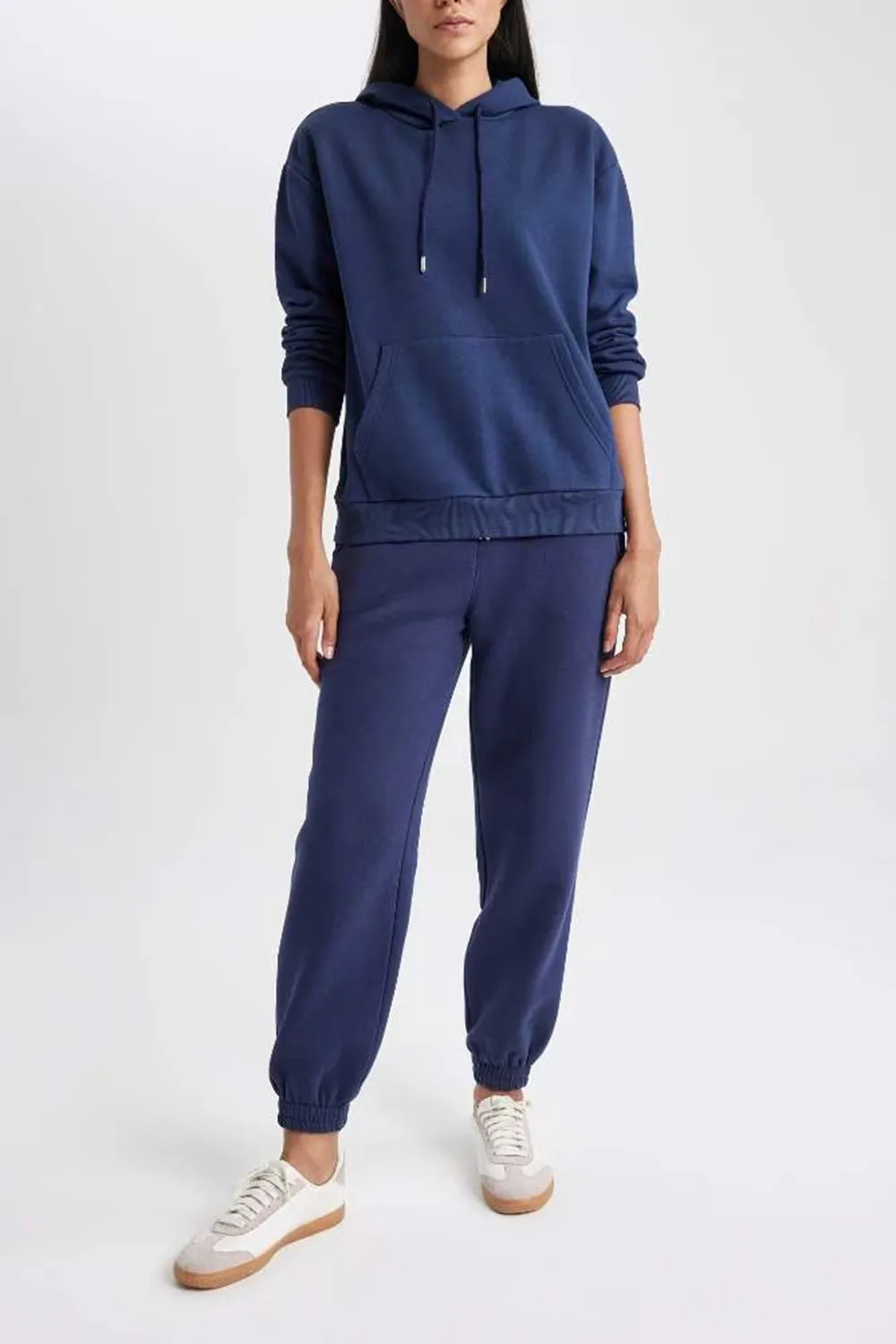 Chic Solid Trousers