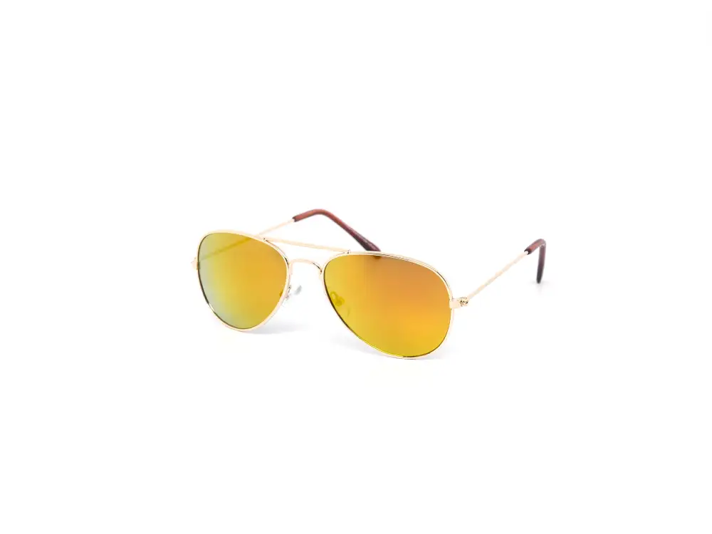 12-Pack Kids Aviator Color Mirror Sunglasses