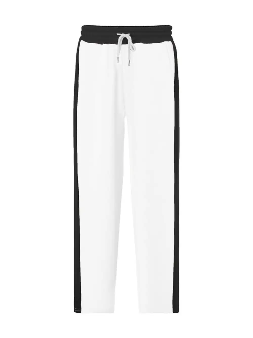 Men's Full Size Side Stripe Wide Leg Pants