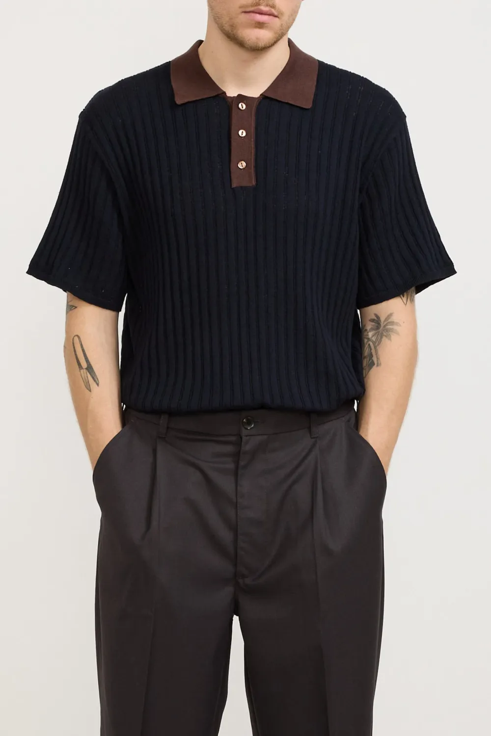 Short Sleeves Polo Navy