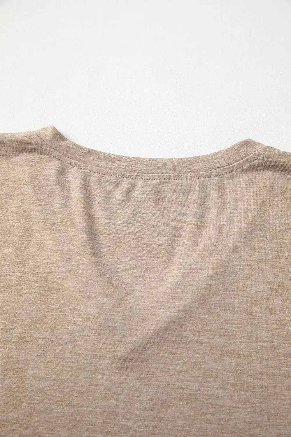 Comfortable Neck Long Sleeve Stretchy Top