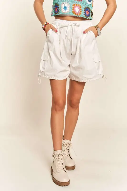 Adora Drawstring Pocket Shorts