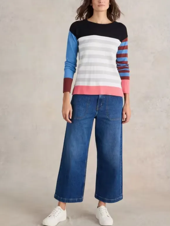 Long Sleeve City Stripe Jumper