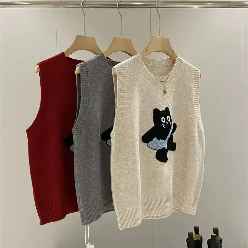 Cute Aesthetic Cat Knit
