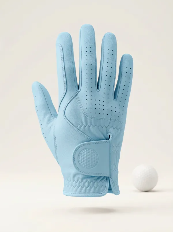 Practice Embossed Leather Golf Glove