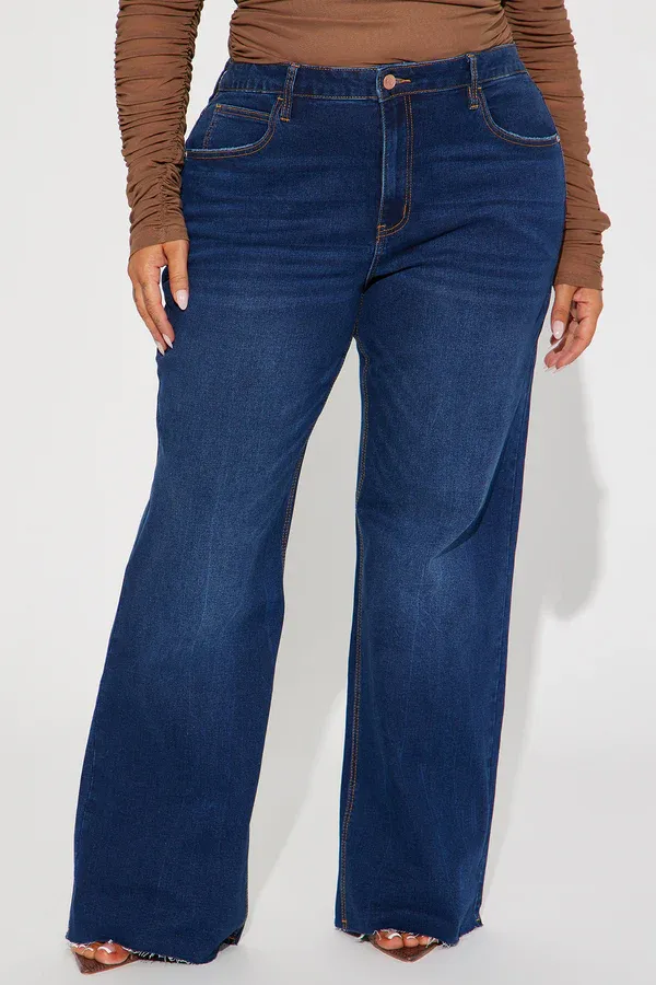 So Valid Stretch Wide Leg Jeans