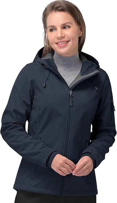 Women’s Softshell Fleece-Lined Jacket – Lightweight Warmth for Every Adventure