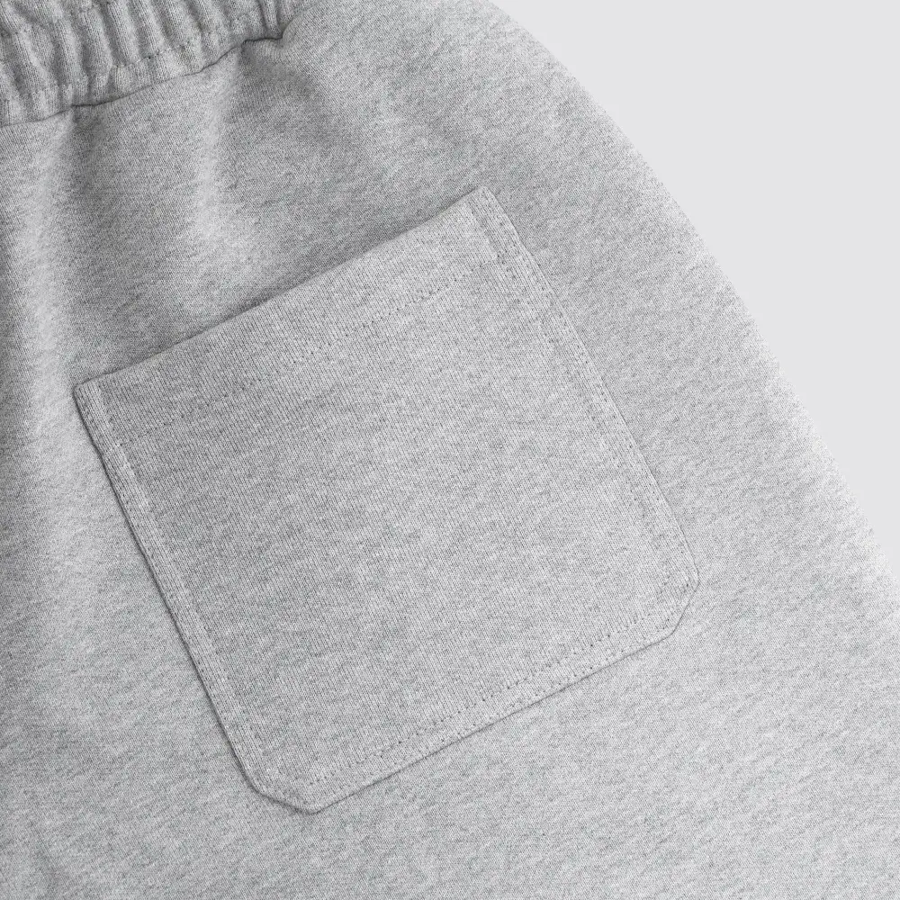 Drawstring Pocketed Ultra Heavyweight Bell French Terry Sweatpants