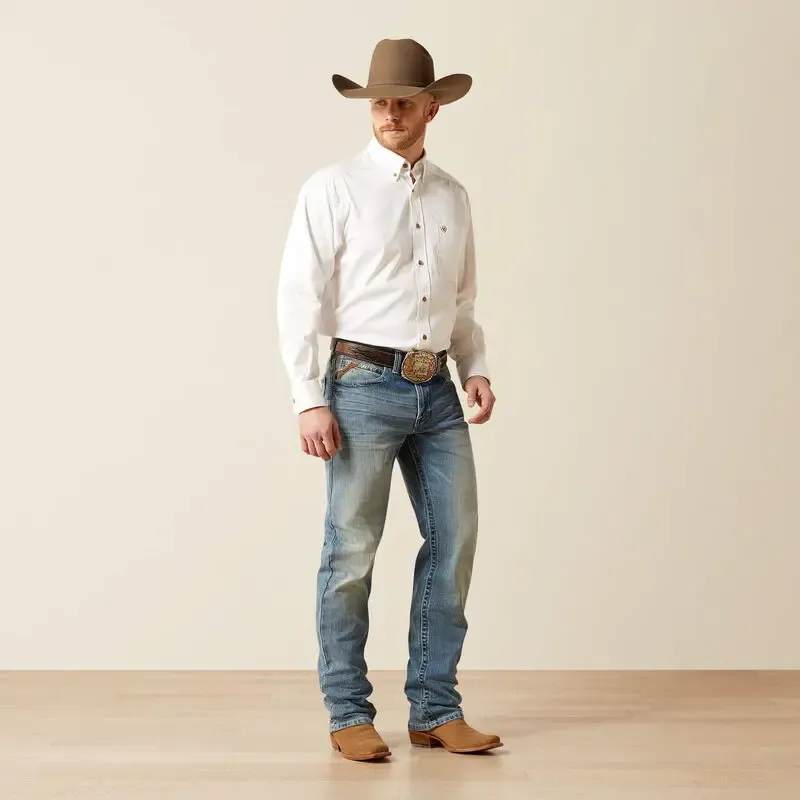 🔥 Men's Stretch Boot Cut Relaxed Jeans | High Stretch Denim Fabric, Comfortable Mobility Without Restriction All Day Long