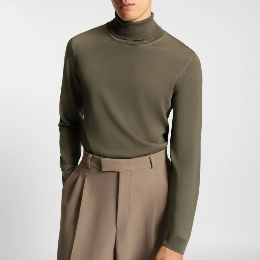 Merino Roll-Neck Men's Sweater