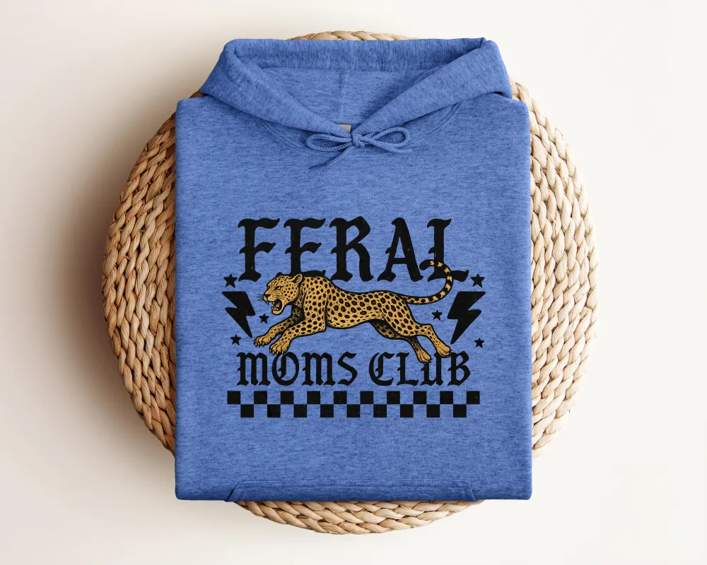 Mom Club Graphic Pullover Hoodie