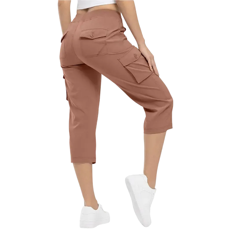 Women's lightweight work capri pants