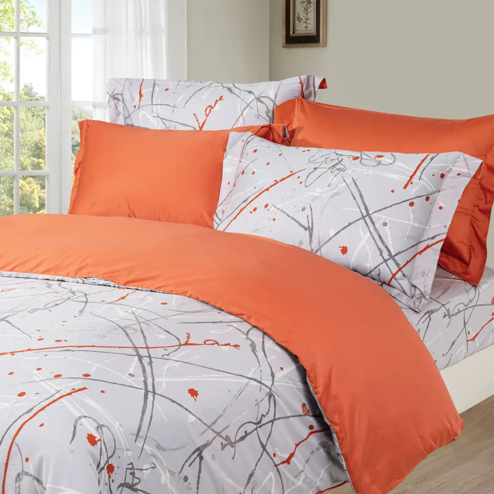 Refined Cotton Woven Coordinated Bedding Collection