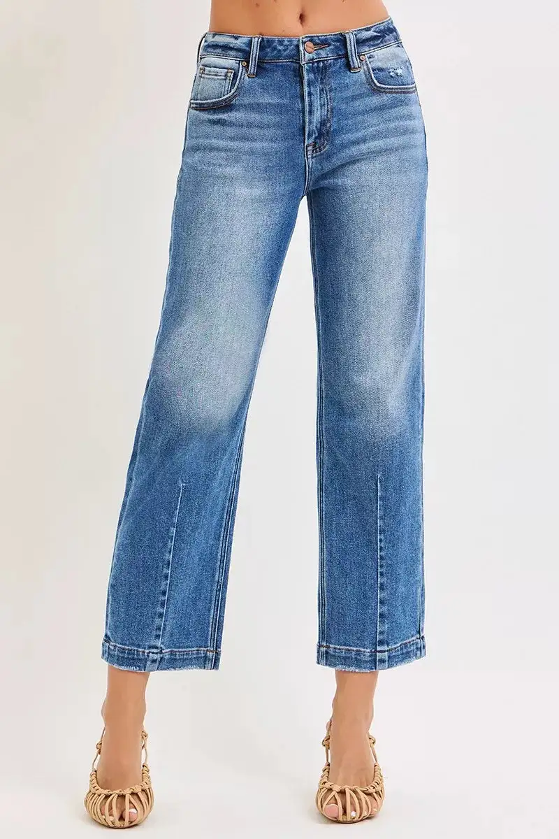 Casual High Waist Denim Jeans