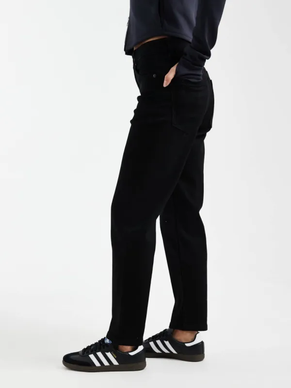 Straight-Leg Denim Pants