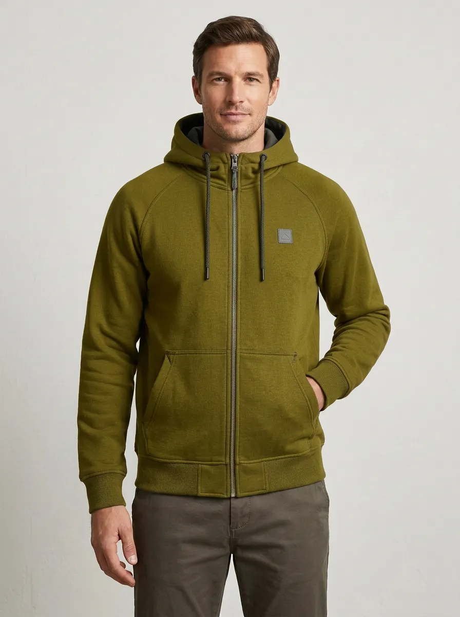 Training Minimalist Zip-Up Look Men's Sport Jacket