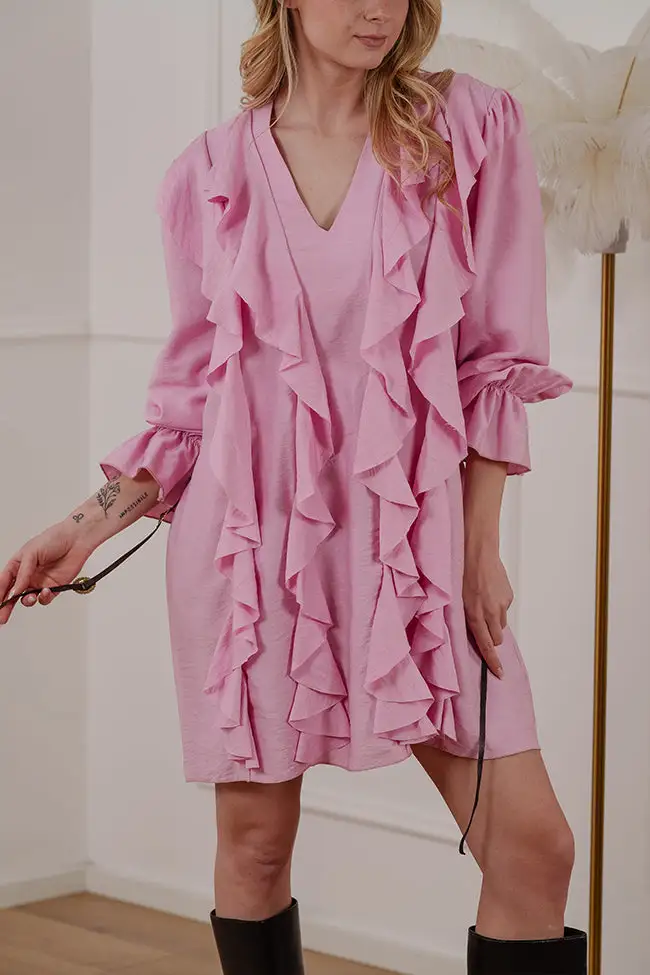 Heritage Mini V Neck Dress