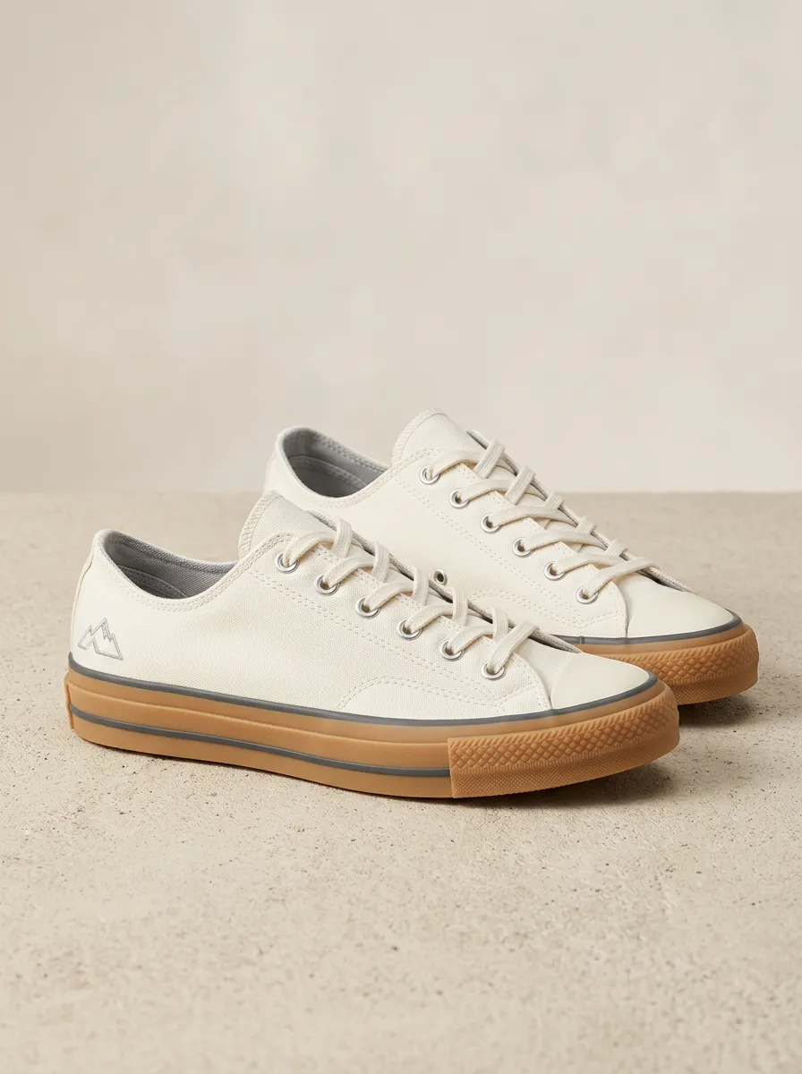 Classic Mountain Women's Low-Top Canvas Shoes