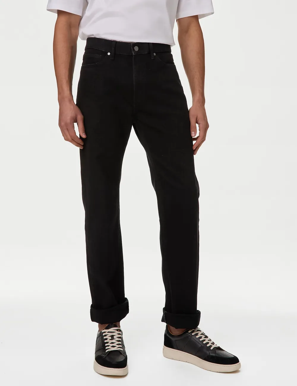 Simple Straight Jeans
