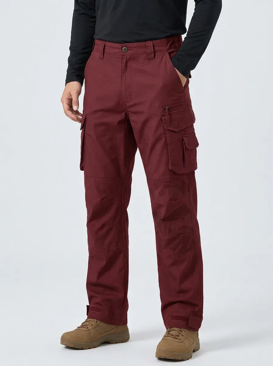 Tactical Outdoor Camo Pattern Field Cargo Pants