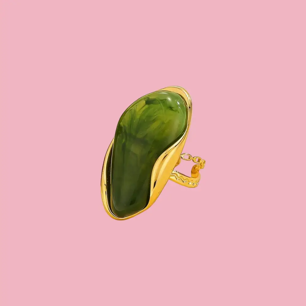 Oval Jelly Bean Ring