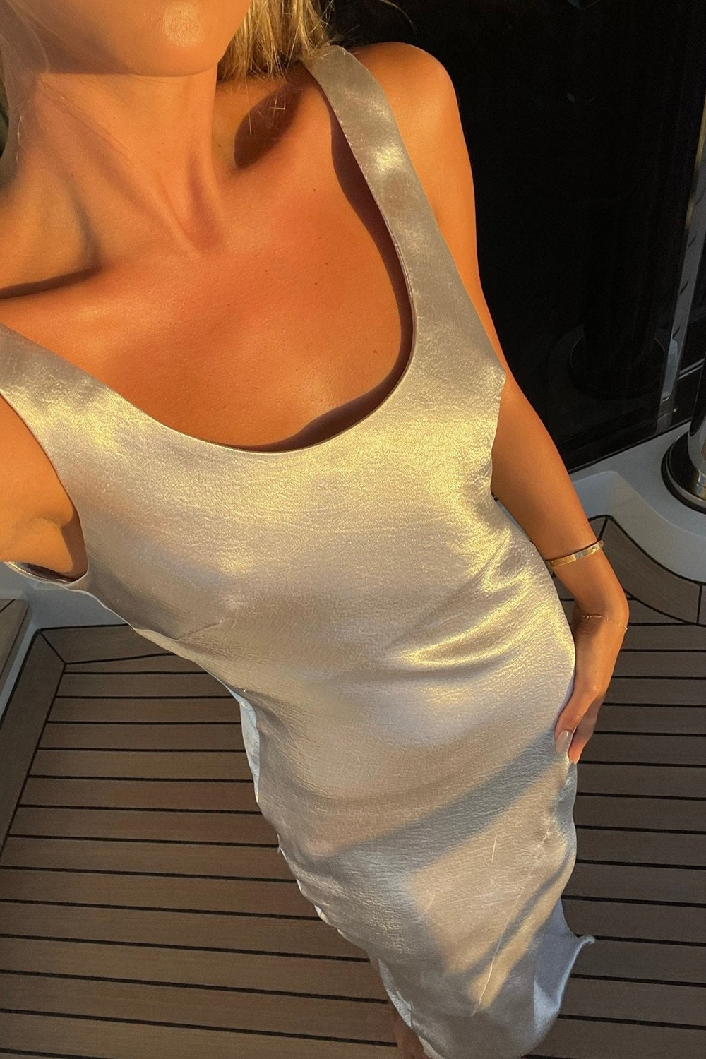 Gentle Silk Maxi dress