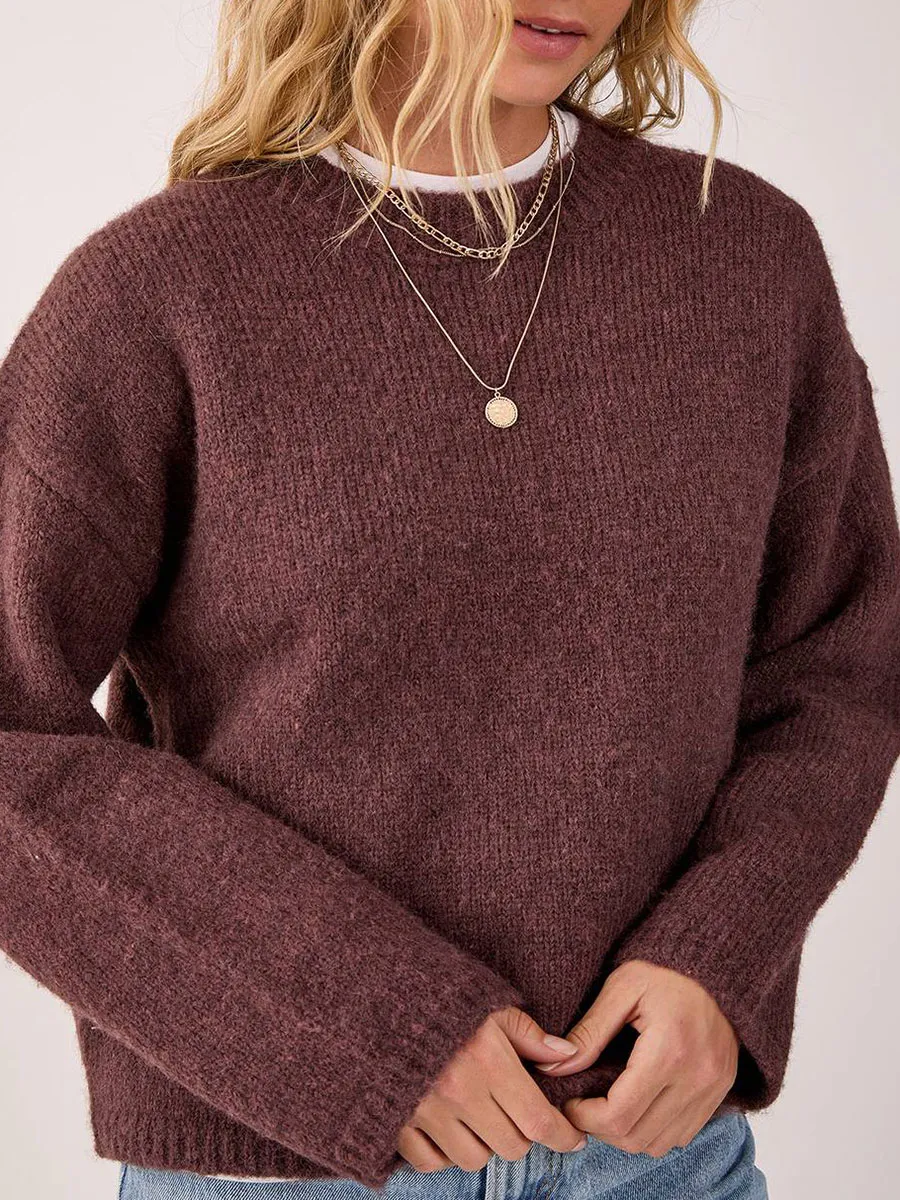 Women's Casual Loose Knit Sweater