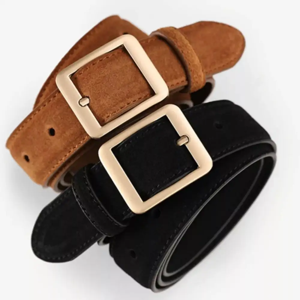 Modern Square Buckle Belt