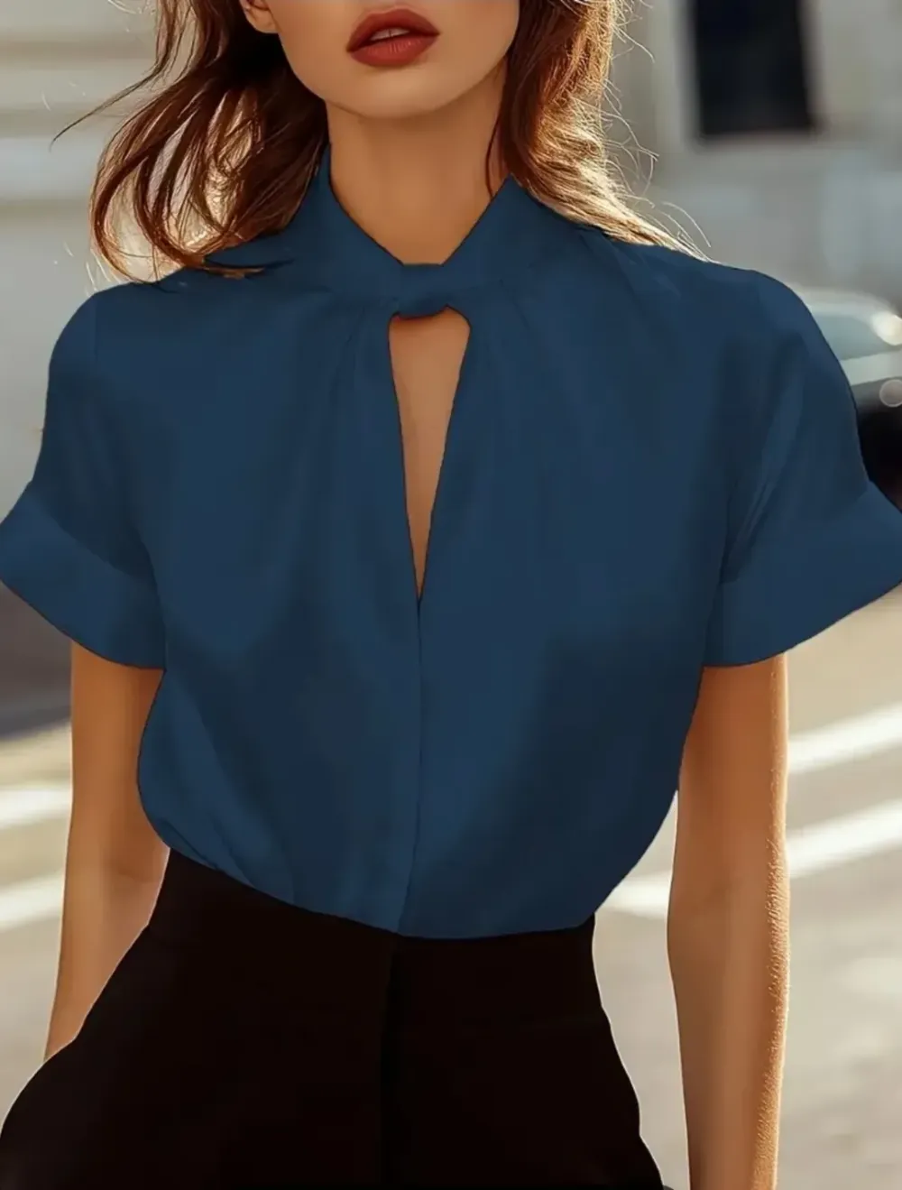 Fashion Shirt Short Sleeve Top