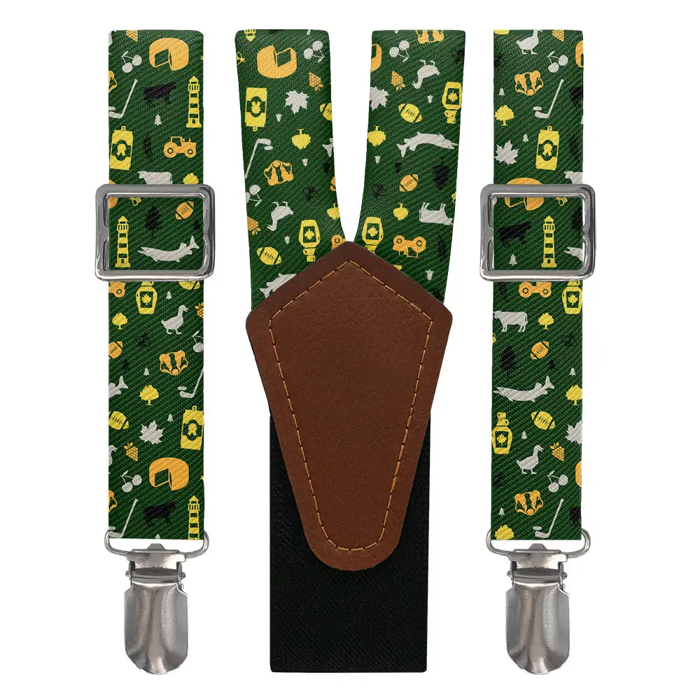 Cultural Pattern Suspenders