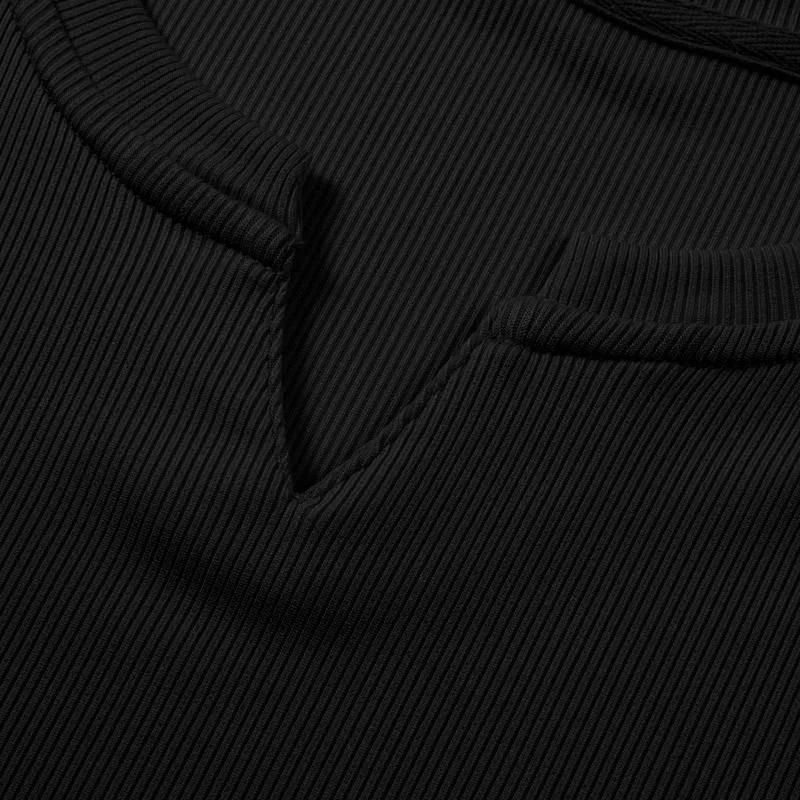 Men's solid color casual slim fit T-shirt