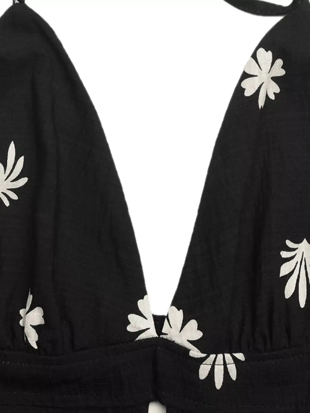Polished Detail Printed Maxi Dress
