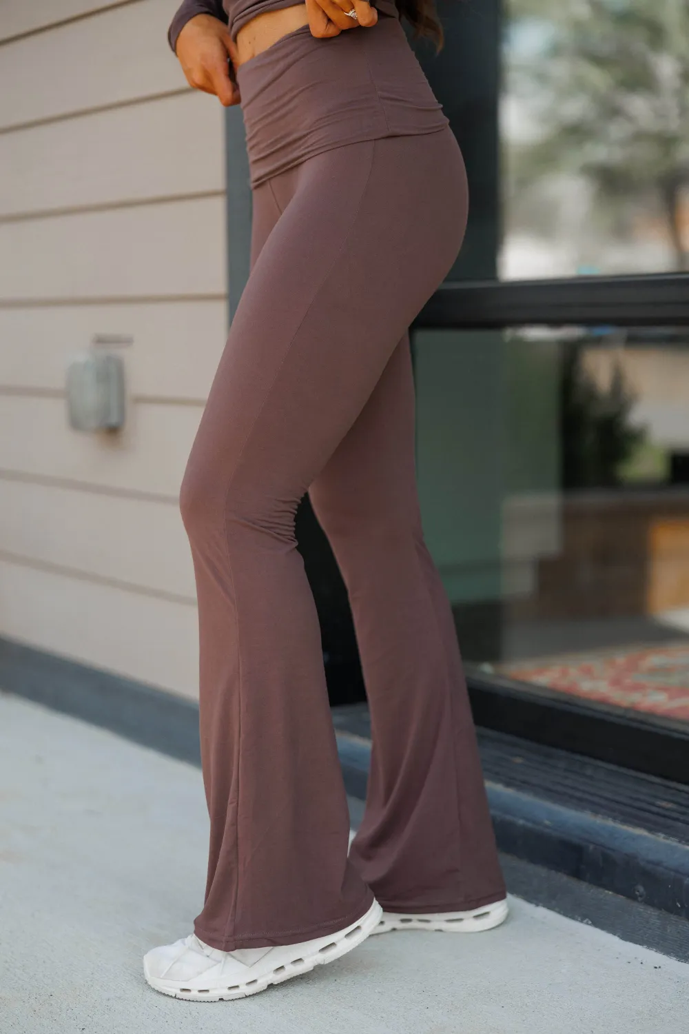 Knit Flared Pants