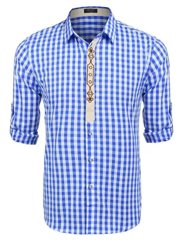 Leisure Comfort Plaid Shirt