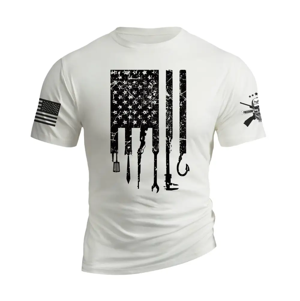 USA FLAG GRAPHIC TEE