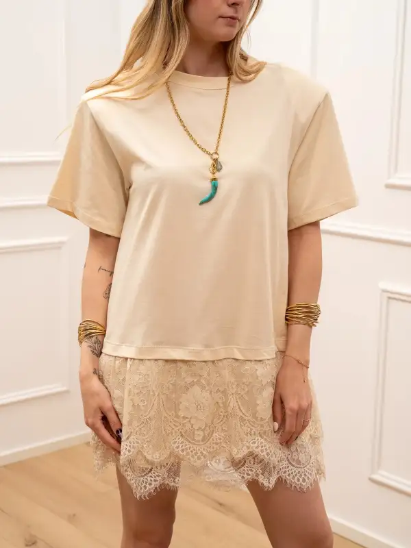 Mini Strappy Lace Dress
