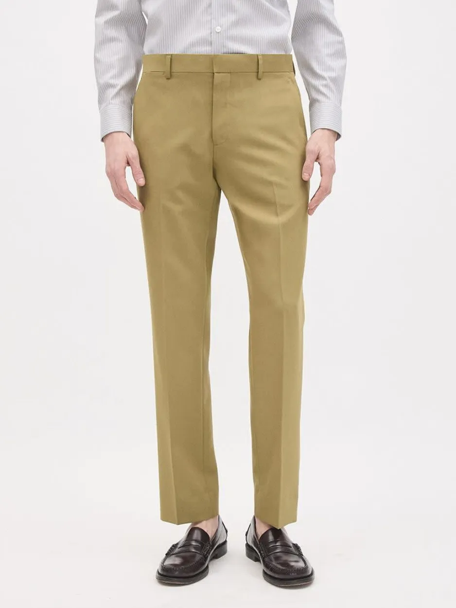 Bright Camel Tailored-Fit  Suit Pant