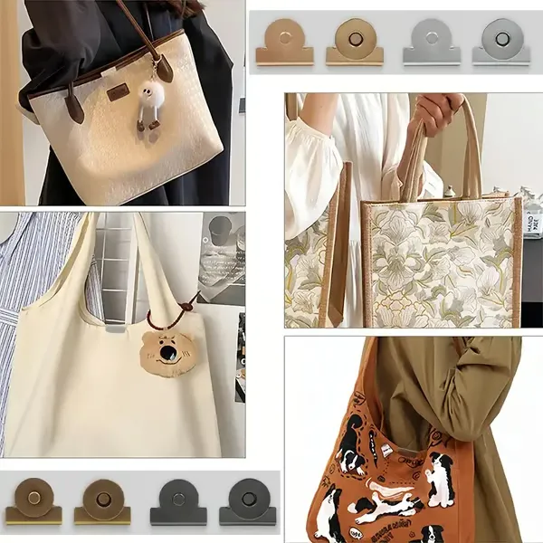 🧷Seamless Magnetic Buckle Clasp for Bags, Clothing and DIY Crafts✨